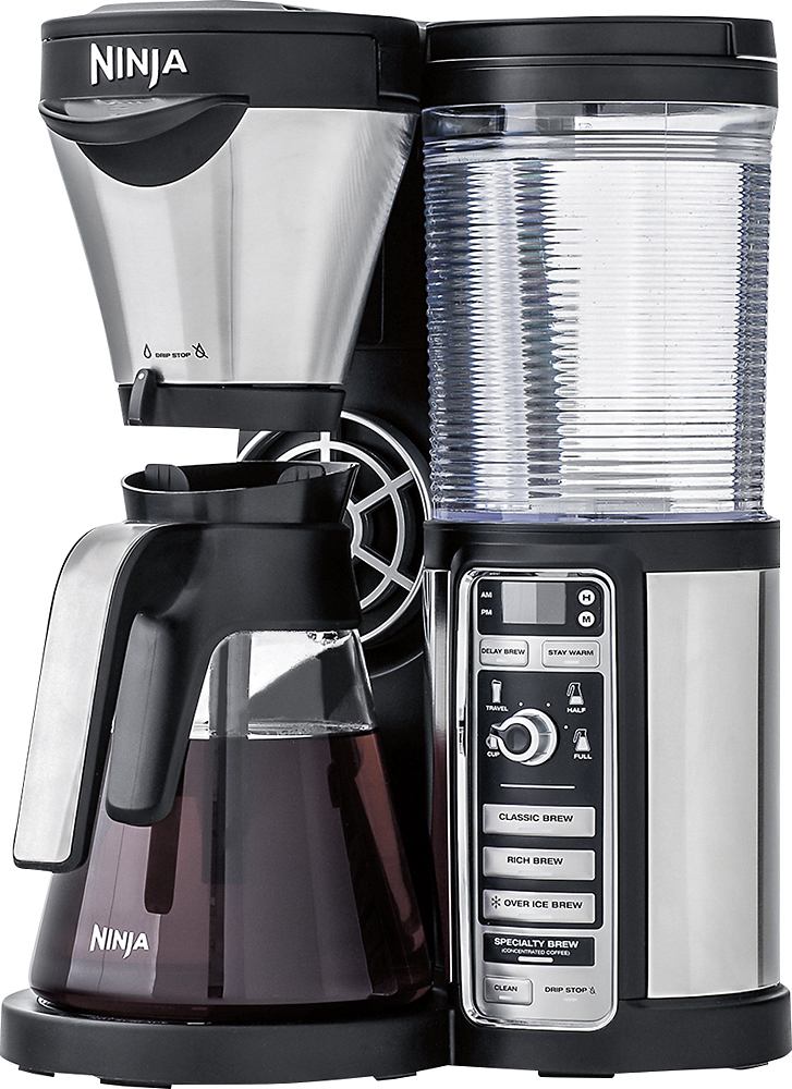 Best Buy: Ninja Coffee Bar Brewer with Glass Carafe Stainless