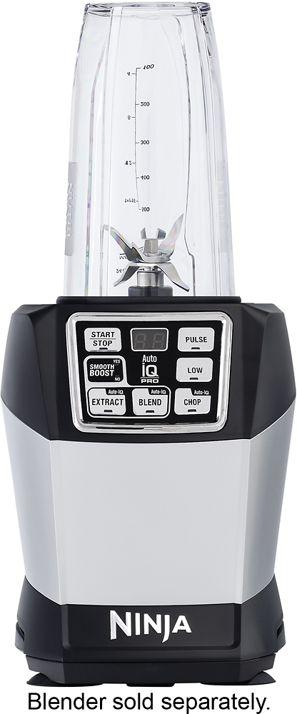 Ninja® Professional Blender w/ 2 Tritan Nutri Ninja Cups, BPA-Free,  Stainless Steel, 355 to 710mL