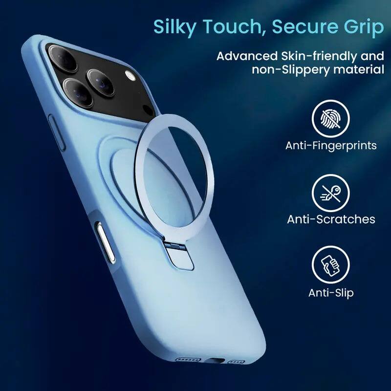 Silky Touch, Secure Grip  
Advanced Skin-friendly and non-Slippery material  
Anti-Fingerprints  
Anti-Scratches  
Anti-Slip