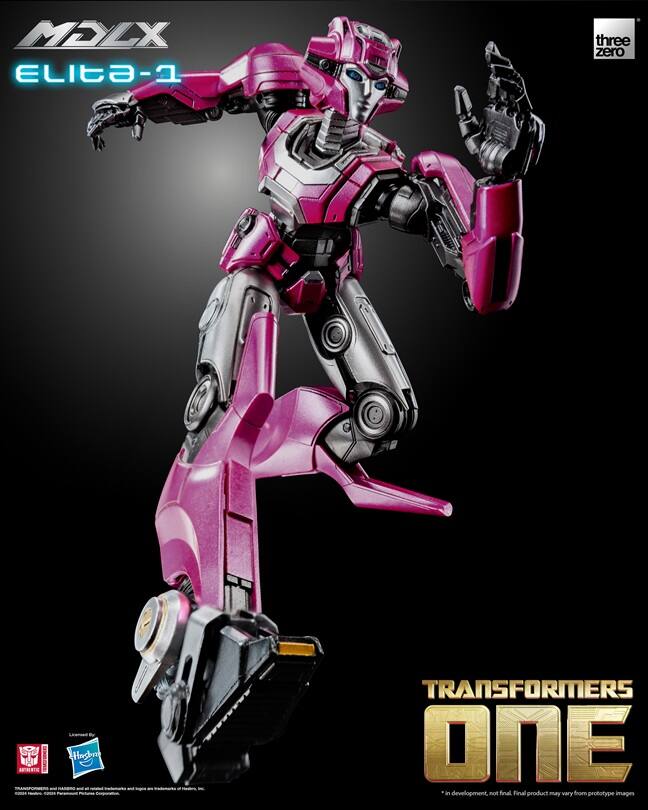 MPLX ELITA-1

three zero

TRANSFORMERS ONE

*In development, not final. Final product may vary from prototype images.