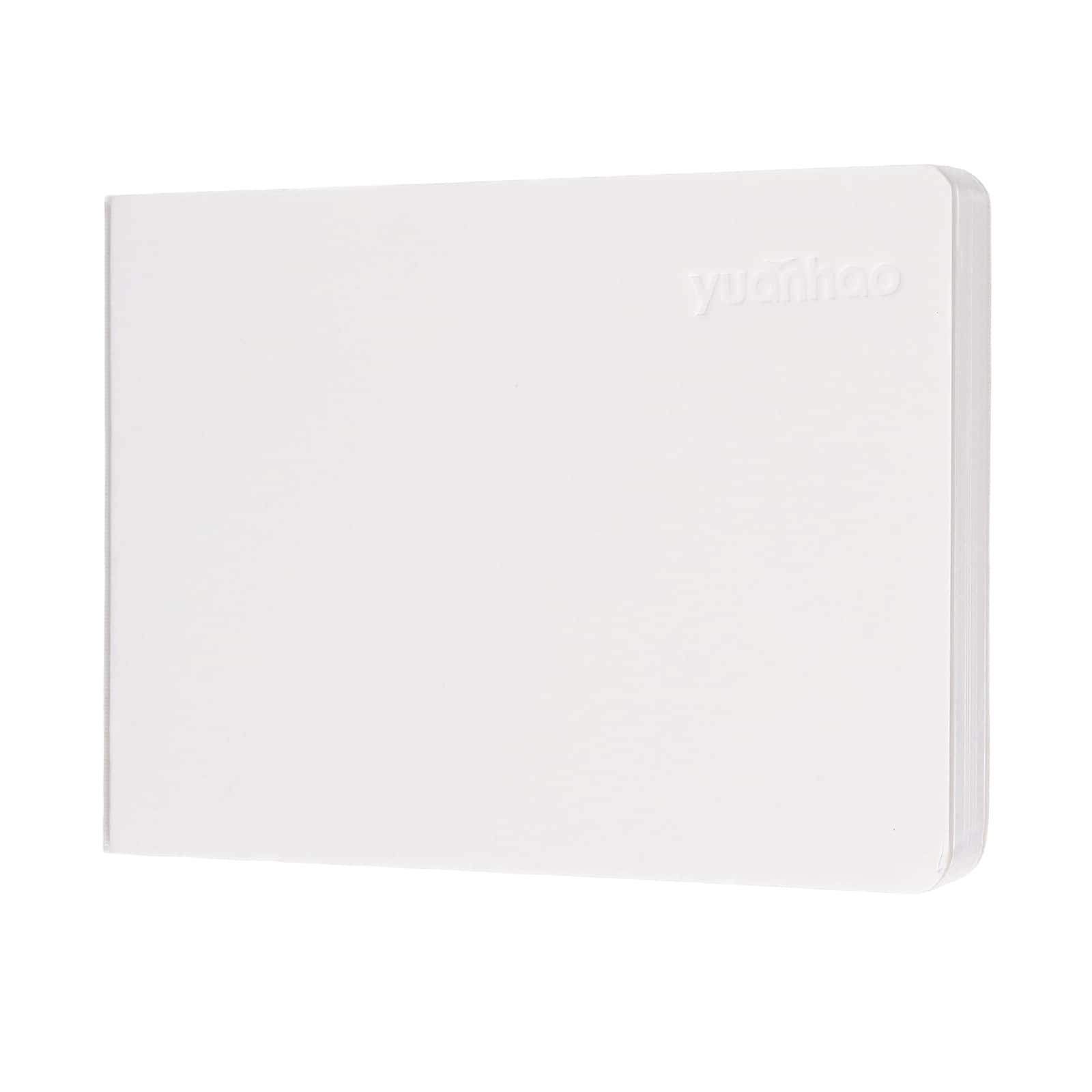 Unique Bargains - 5.8x4.2 Inch Hardcover Pocket Watercolor Sketchbook, 28/56pg 300GSM Blank Travel Journal for Drawing & Painting - White price history on PriceWatchPro