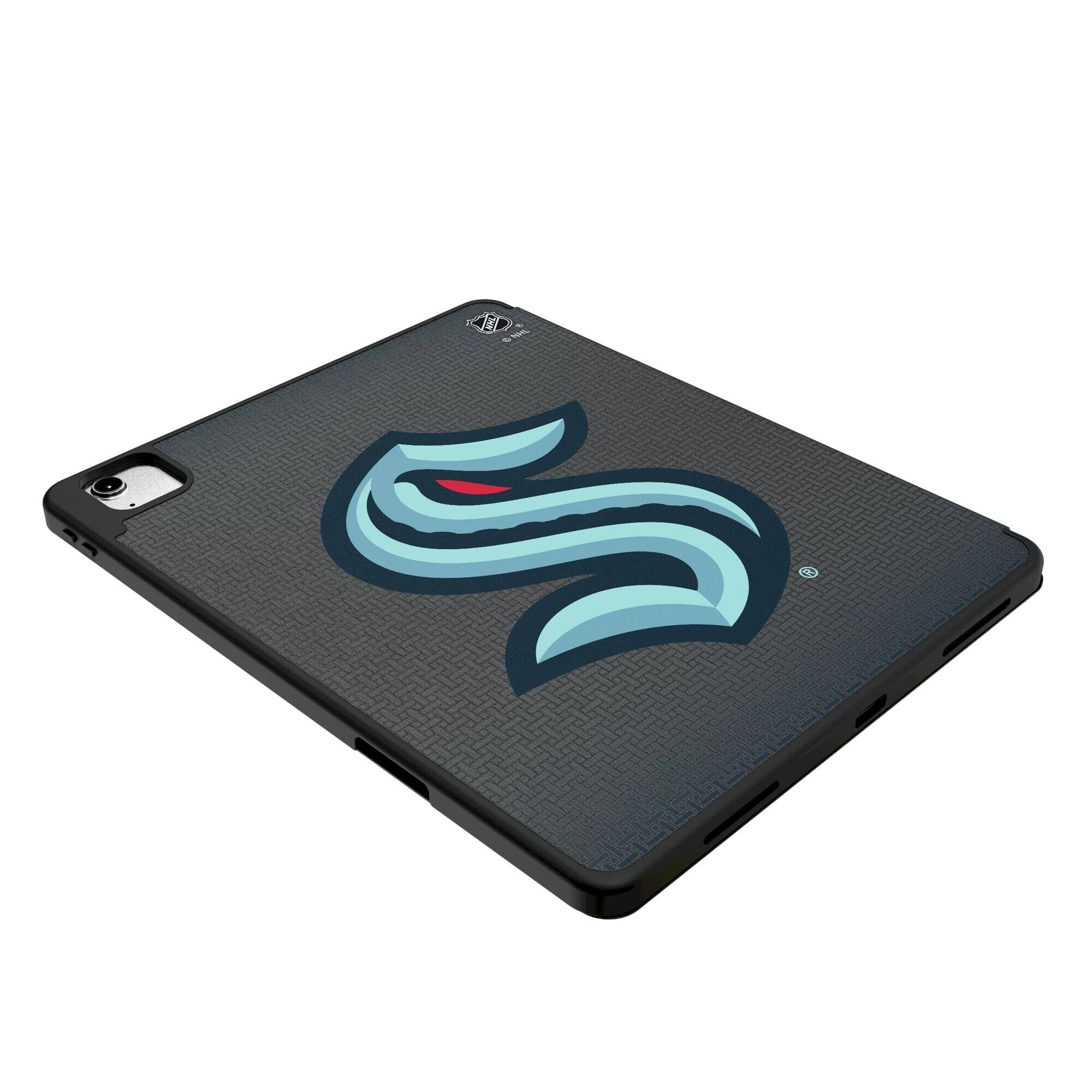 Alt View 2. Keyscaper - Seattle Kraken iPad Case - 13in Air M2 - Black.