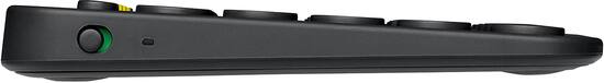 Alt View Zoom 11. Logitech - K380 Multi-Device Bluetooth Scissor Keyboard - Gray.