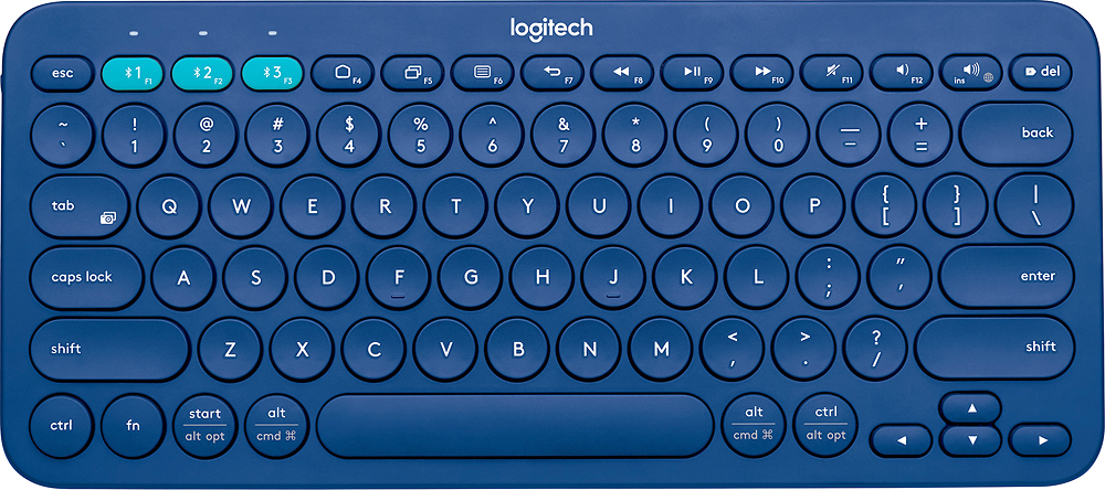 Logitech K380 Wireless Keyboard Blue 9 Best Buy