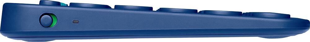 Alt View 11. Logitech - K380 Wireless Keyboard - Blue.