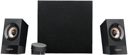 Logitech - Z533 Multimedia Speakers (3-Piece) - Black