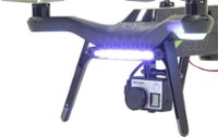 Front Zoom. PolarPro - LED Lighting Set for 3DR Solo Drones - Black.