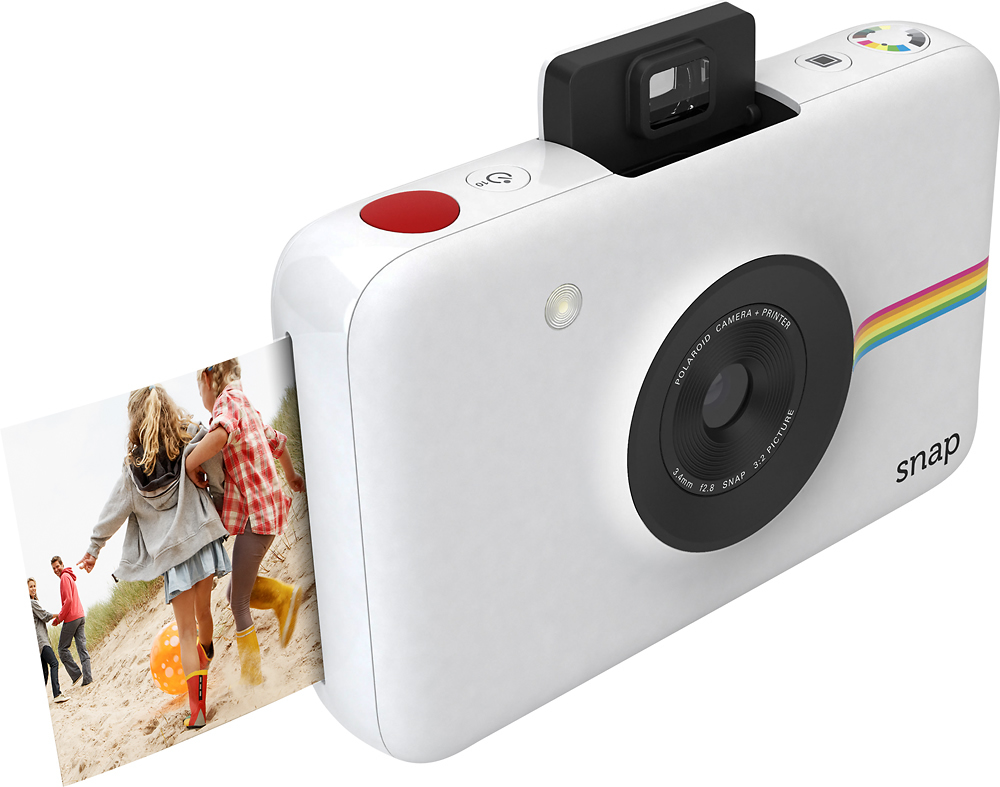 Best Buy: Polaroid Snap 10.0-Megapixel Digital Camera White POLSP01W