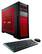Front. CybertronPC - Steel-9600 Desktop - Intel Core i7 - 16GB Memory - 2TB Hard Drive - Red.