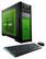 Front. CybertronPC - Steel-9600 Desktop - Intel Core i7 - 16GB Memory - 2TB Hard Drive - Green.