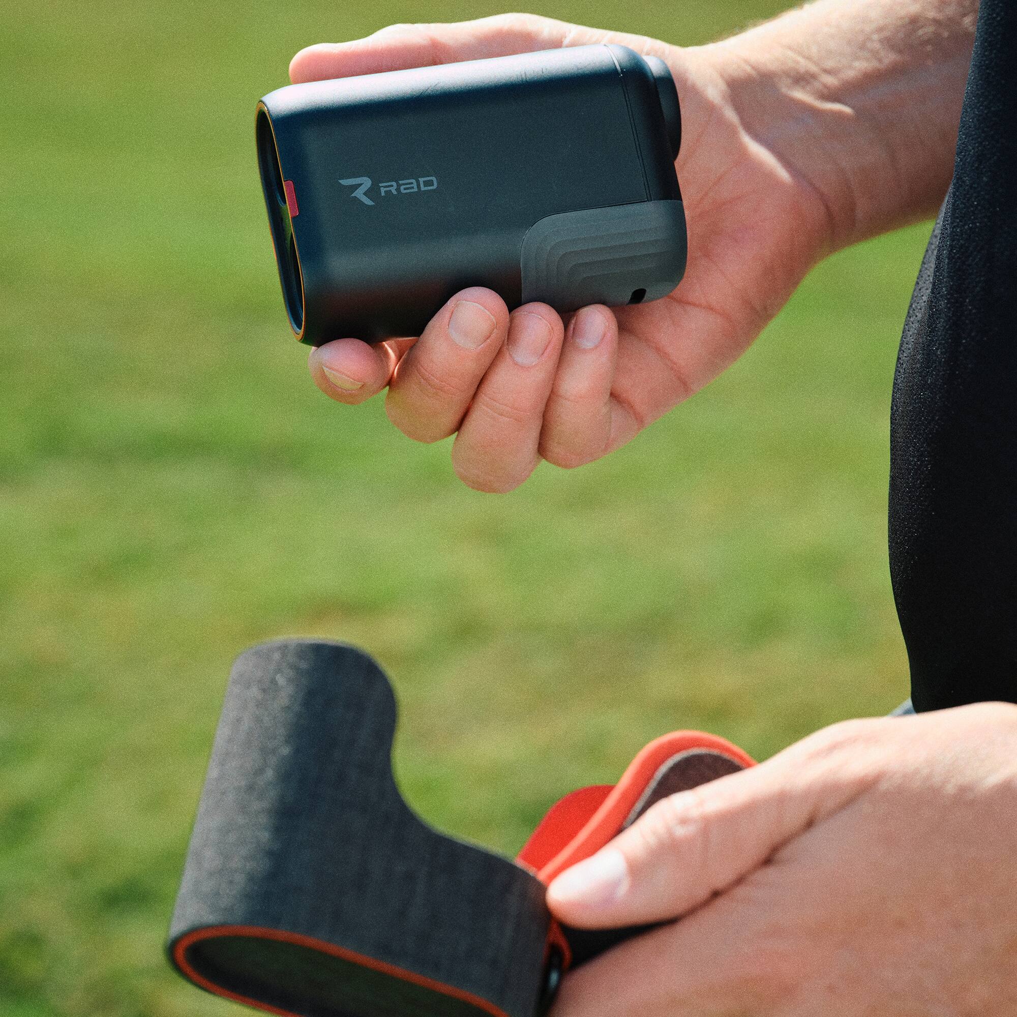 Alt View 7. Rad Golf - Lazer+ GPS Golf Rangefinder - Black.
