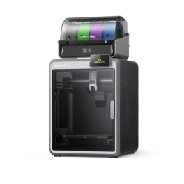 Imprimante 3D Bambu Lab P1S + AMS - Volume 256x256x256 Mm, Impression Multicolore, Prête à L'emploi, Pour PLA, ABS, PETG, Etc.