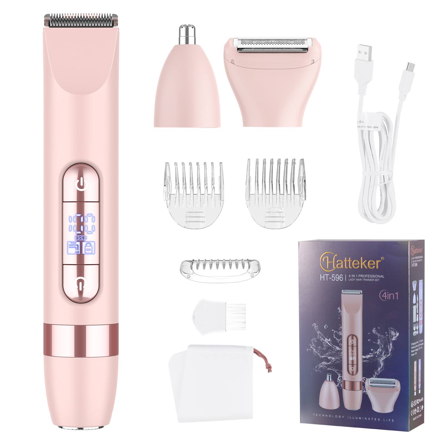 101 are applicable

Hatteker L N: PROFESSIONAL HT-596 1 LADY HAIR TRIMMER 4in1

Colours: BETH

Dapsy

TECHNOLOGY ILLUMINATES LIFE

20 CEBO