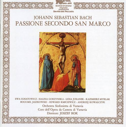 J.S. Bach - St Mark Passion   - COMPACT DISCS [CD]