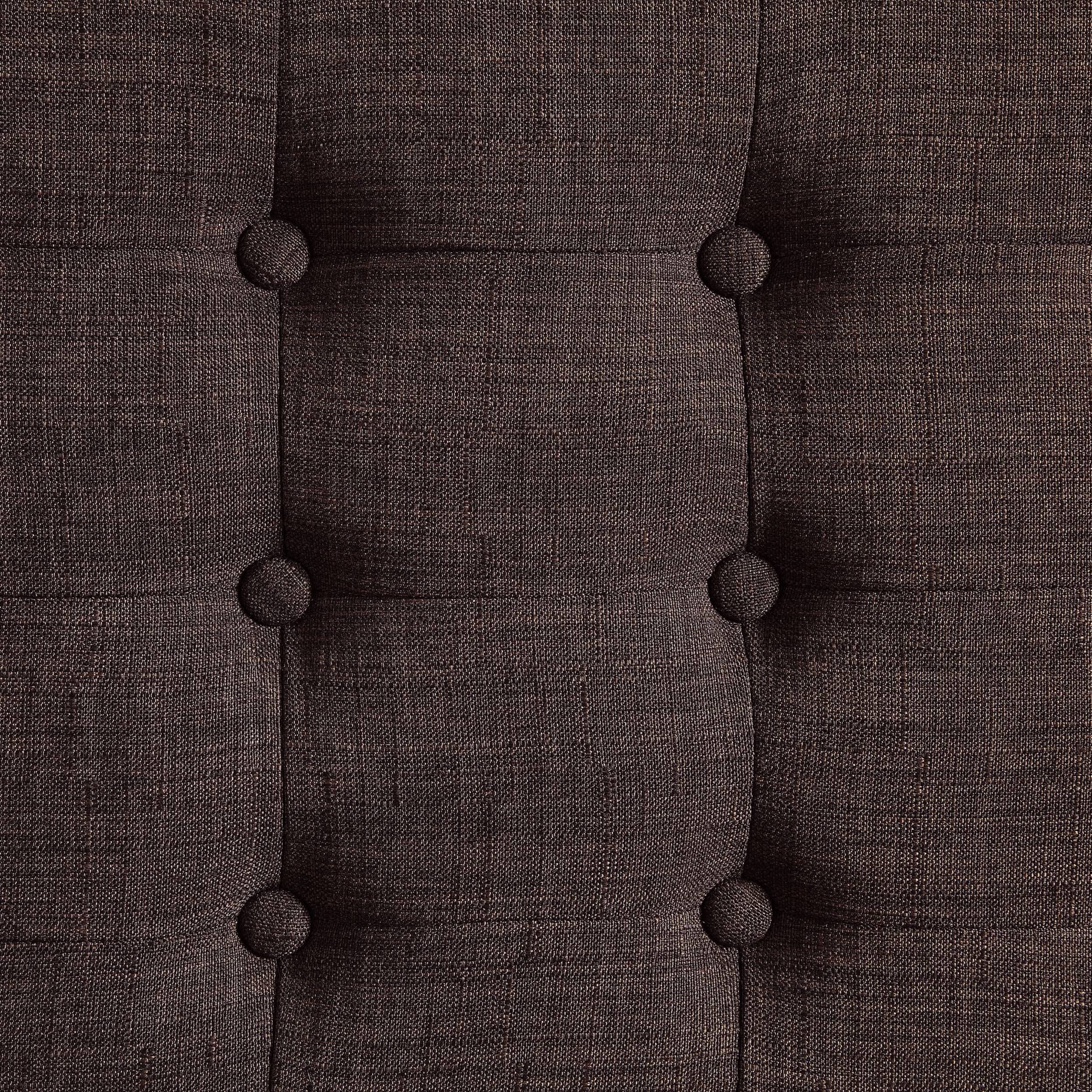 Alt View 14. Elle Decor - Mid-Century Claire Bench - Chocolate Brown.