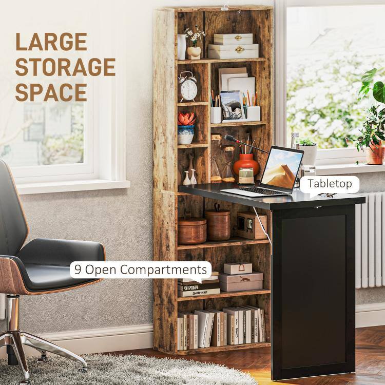 LARGE STORAGE SPACE  
Tabletop  
9 Open Compartments