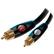 Front Standard. Bell'O - 7000 Audio Cable - Black.