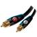 Alt View Standard 20. Bell'O - 7000 Audio Cable - Black.