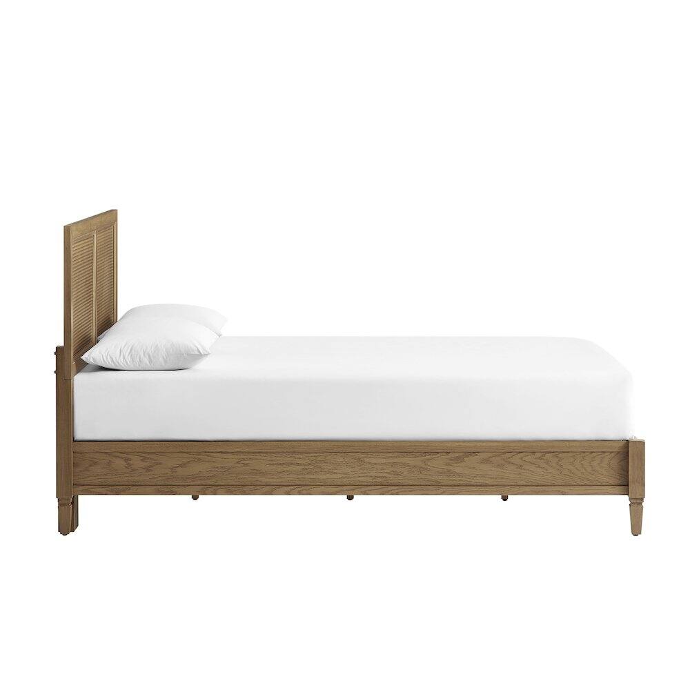 Back. Crosley Furniture - Katia Queen Bed Driftwood - Headboard - Driftwood.
