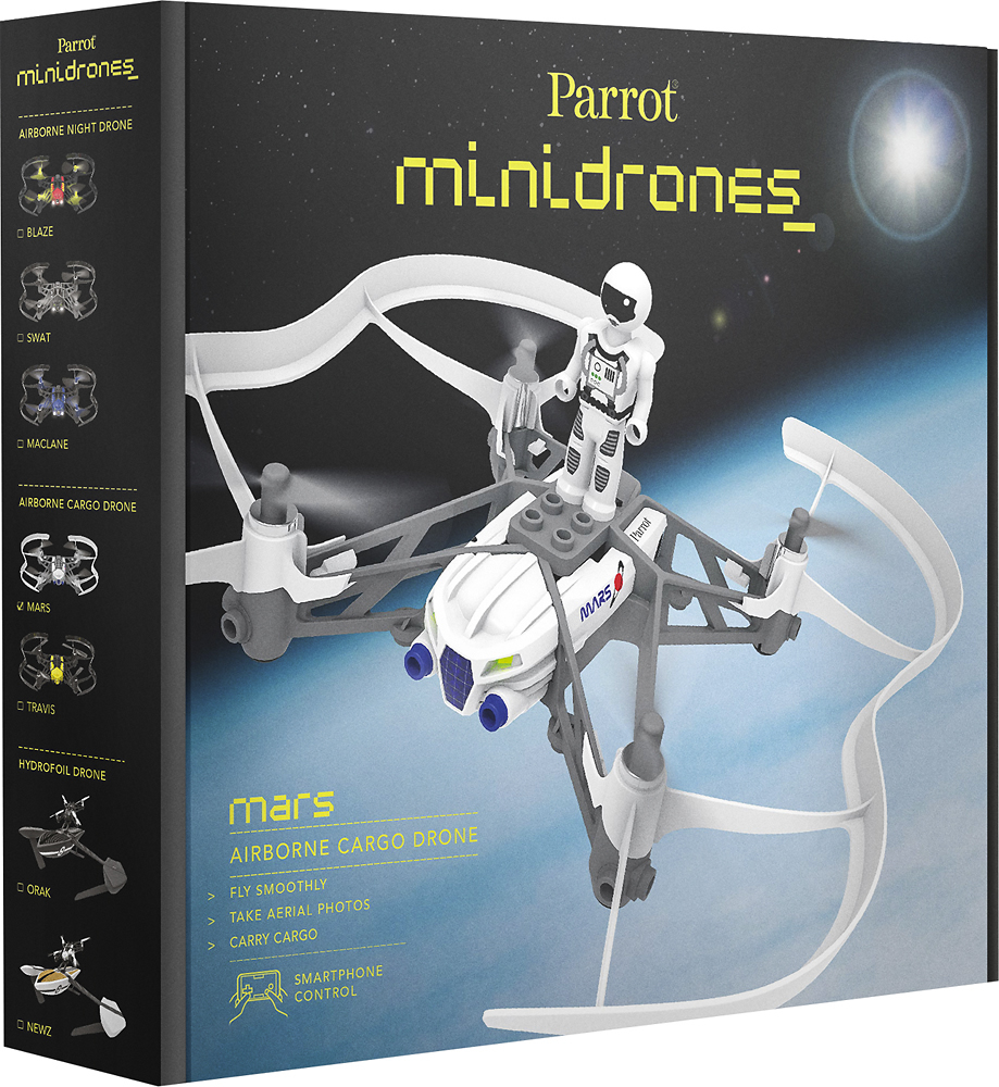 Best Buy: Parrot Airborne Cargo Mars Drone White 46008BBR