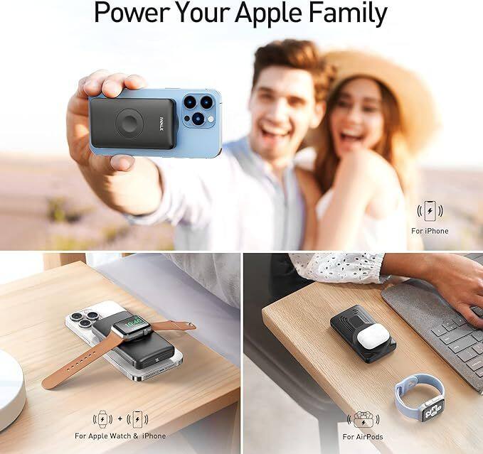 Power Your Apple Family

For iPhone

For Apple Watch & iPhone

For AirPods