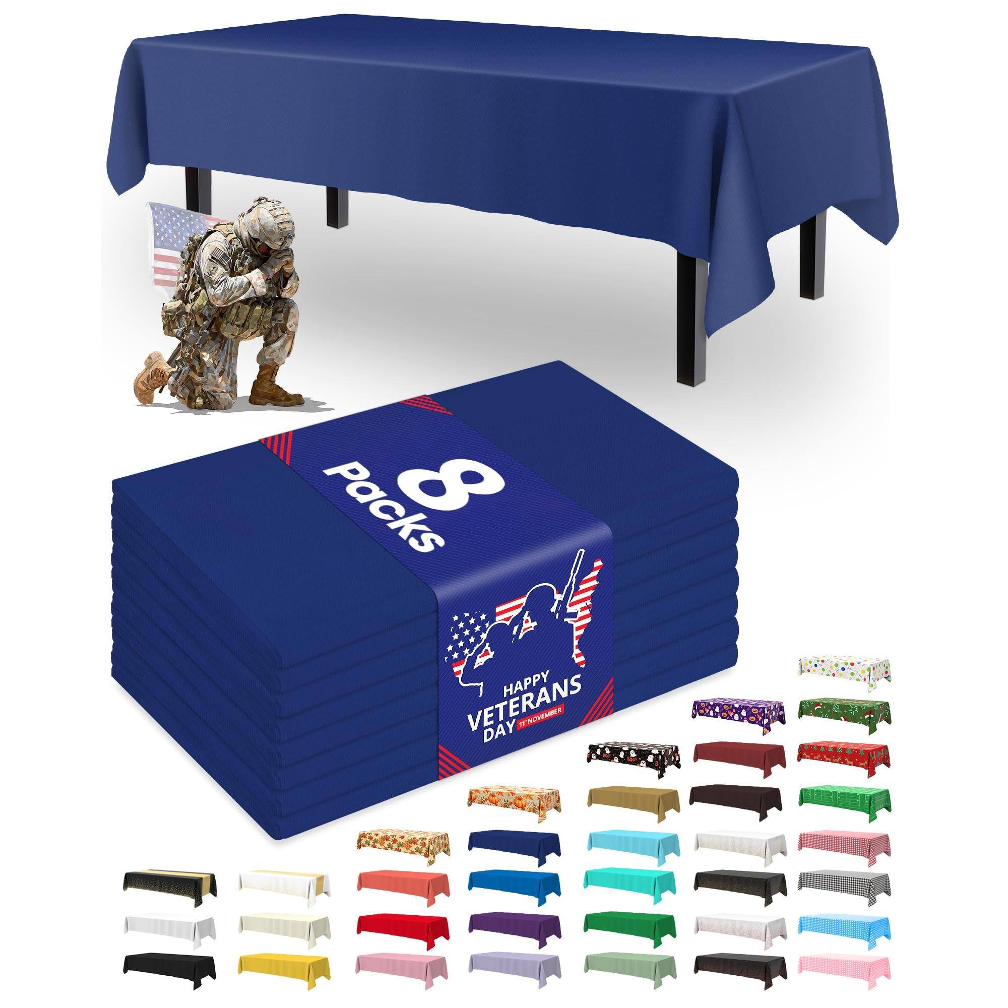 Navy Blue-54" X 108" Rectangle