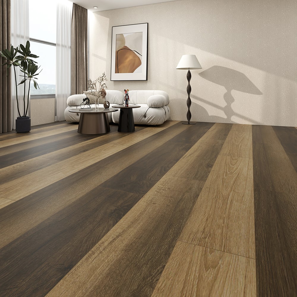 Photos - Other Decoration Leaf Dotfloor - 48"x7.2" SPC Composite Flooring; 10 Planks/Box ; 6mm Thick with 1mm IXPE Backing; 20 mil Wear La (23.9 sq. ft/Box)