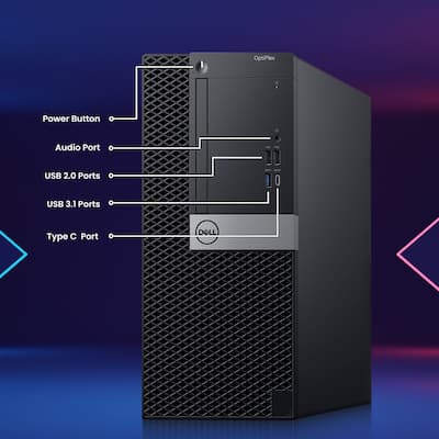 Dell Refurbished Excellent OptiPlex Tower Gaming PC | Intel i5 9th Dell Refurbished Excellent OptiPlex Tower Gaming PC | Intel i5 9th