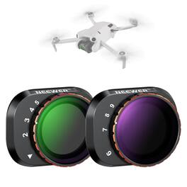 Neewer - Variable ND Filter Set for DJI Mini 4 Pro, ND2-32 & ND64-512, Multi-Coated HD Glass