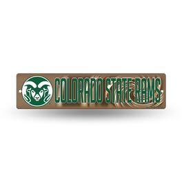 Rico Industries - Colorado State University Rams 16" Street Sign for garage, office, man cave or any wall - Multi