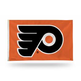 Rico Industries - Philadelphia Flyers NHL 3X5 Indoor Outdoor Banner Flag with grommets for hanging - Multi