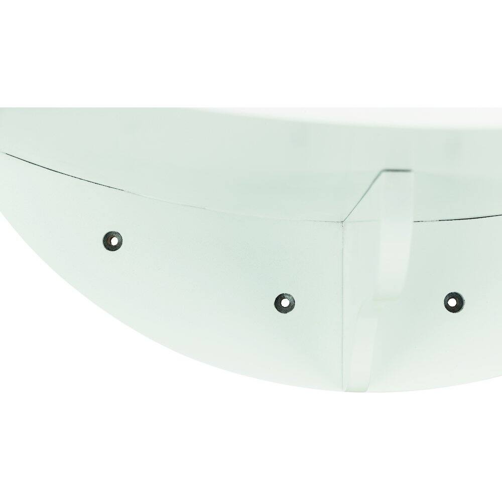 Alt View 2. TRIXIE - Lea Space Saving Wall Mounted Cat Perch with Soft Cushion - White.