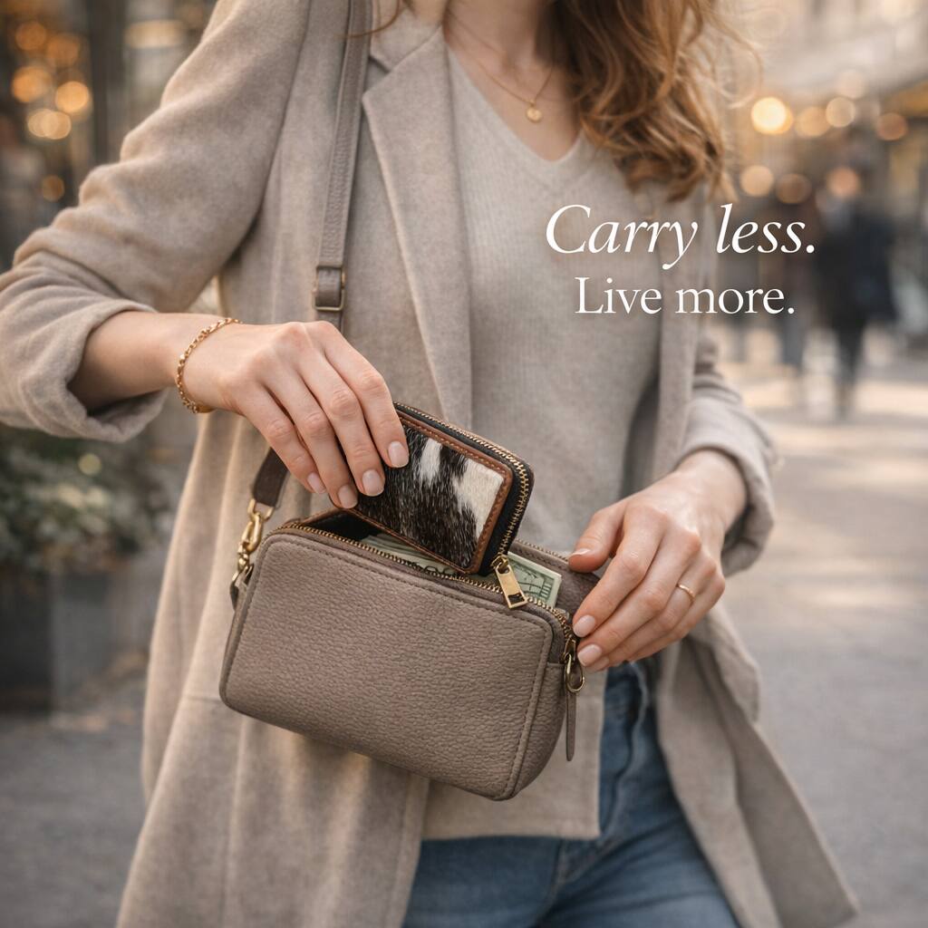 Carry less. Live more.
