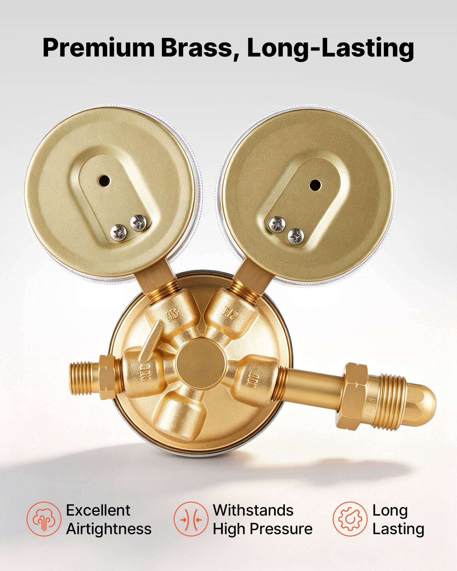 Premium Brass, Long-Lasting

Excellent Airtightness

Withstands High Pressure

Long Lasting