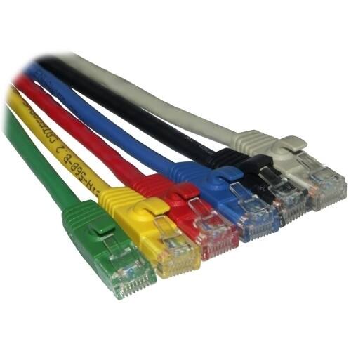 Front Standard. GoldX - DataPlus Cat.5e UTP Patch Cable - Gray.