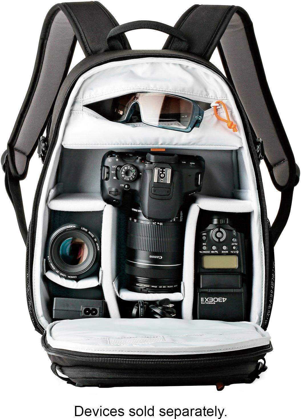 Alt View 12. Lowepro - Tahoe BP 150 Camera Backpack - Black.