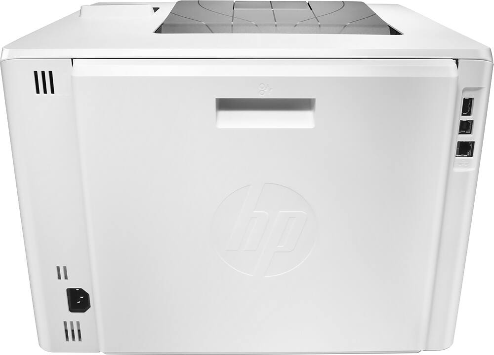 Alt View 1. HP - LaserJet Pro m452dn Color Printer - White.