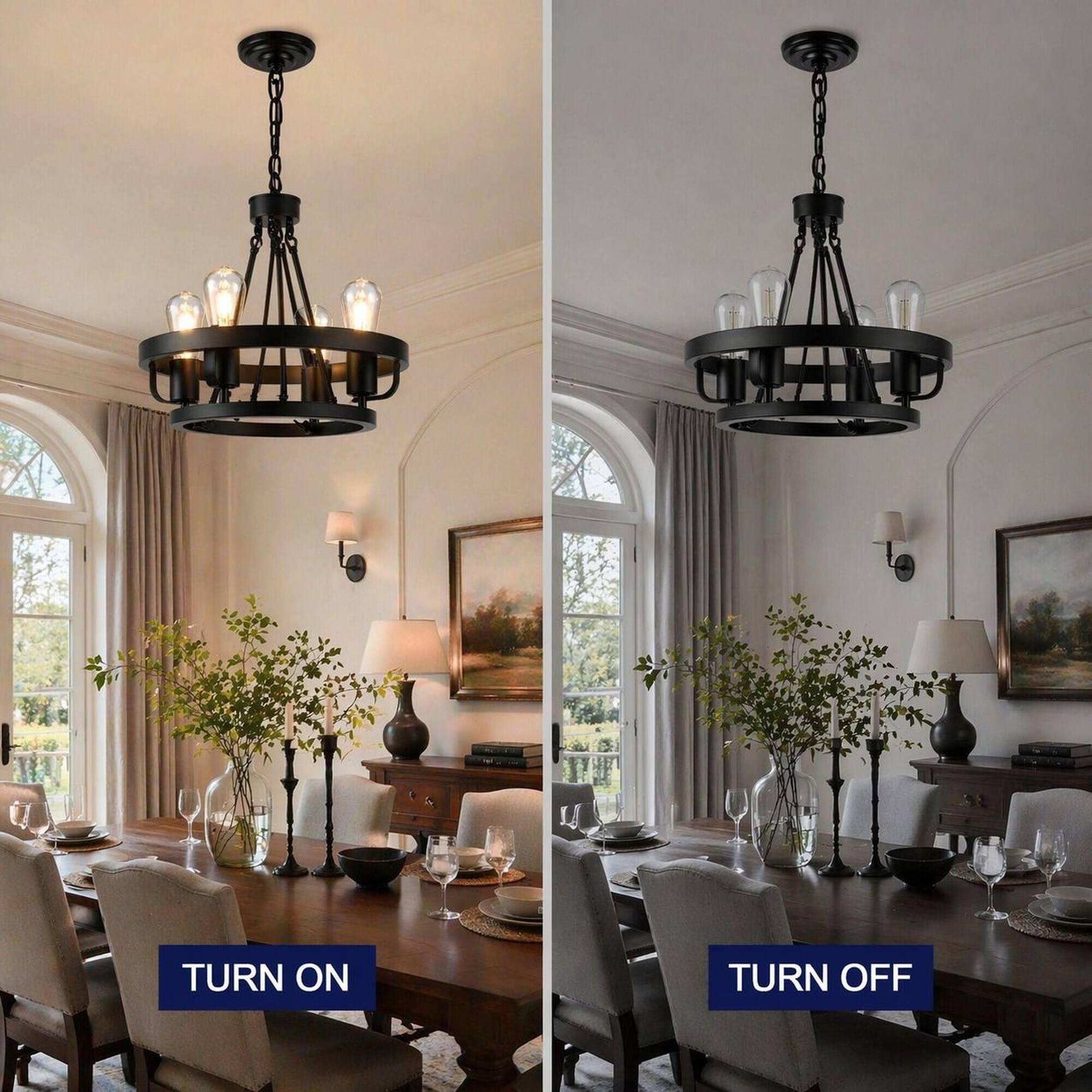 TURN ON  
TURN OFF