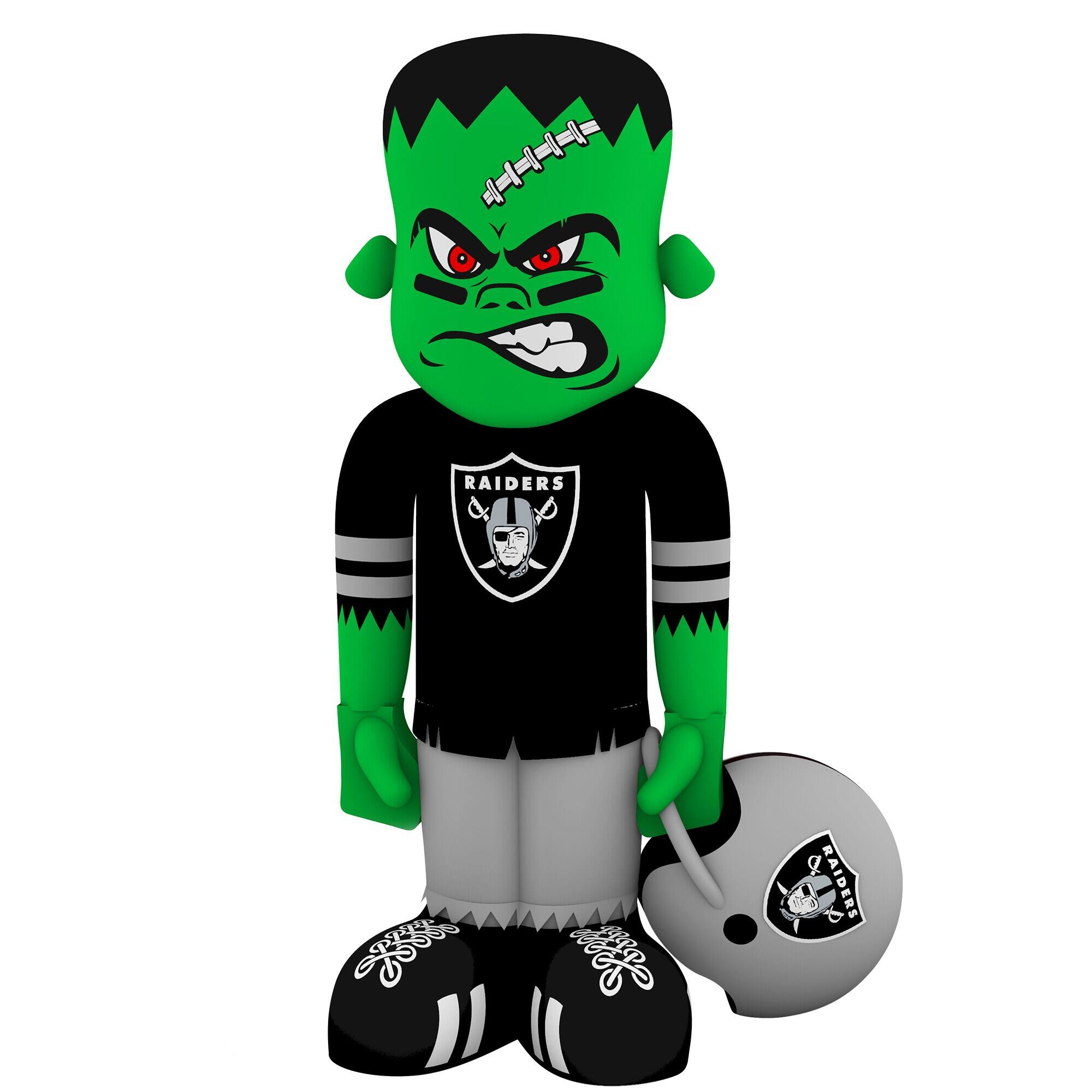 Sporticulture - Las Vegas Raiders Halloween Lawn Inflatable Steinbacker - Multicolor