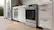 Alt View 12. Bosch - 500 Series 30 in. Wide 5.8 Cu. Ft. Slide-In Electric Induction Range with Convection, Steam cleaning and 4 Elements - Stainless Steel.