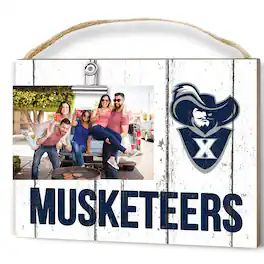 Jardine - Xavier Musketeers 8" x 10" Weathered Clip It Frame - White