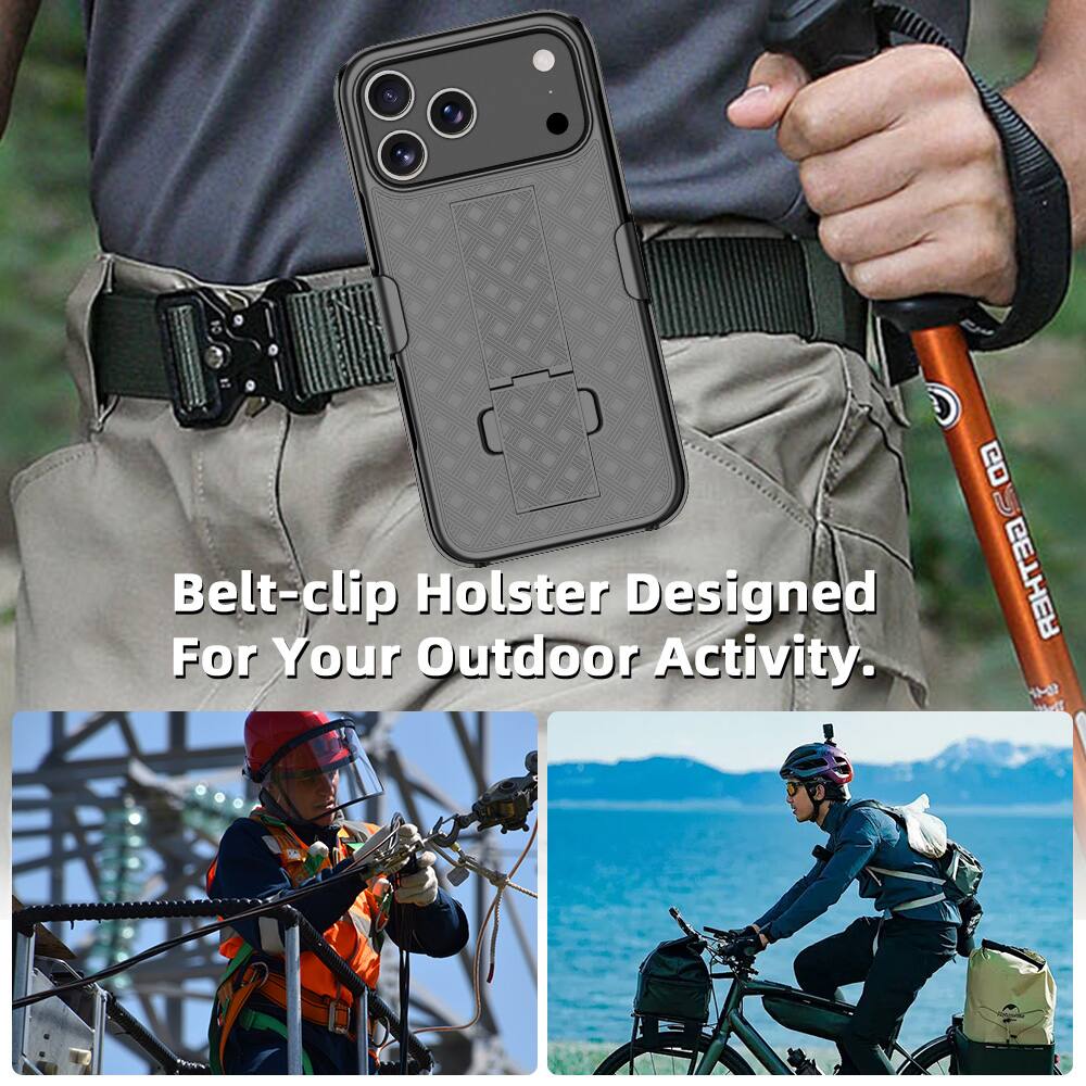 Belt-clip Holster Designed For Your Outdoor Activity.