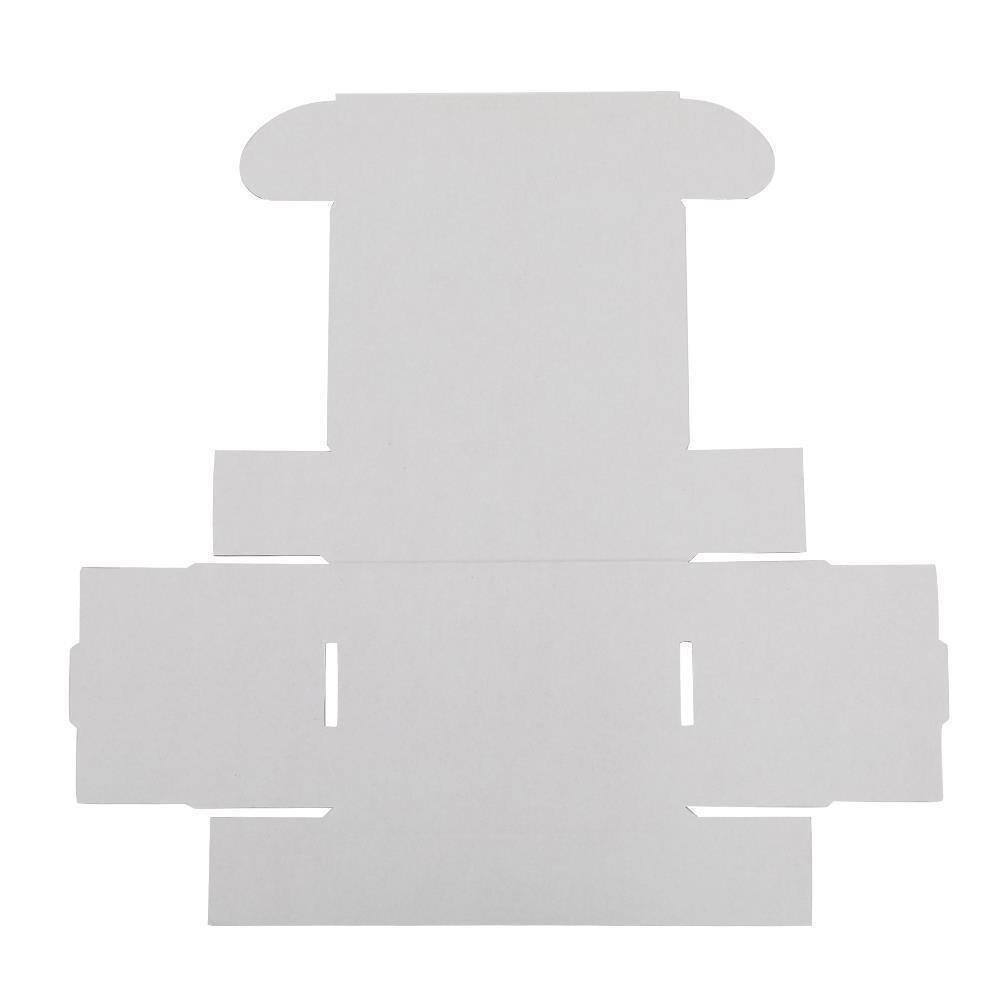 Alt View 2. Winado - 50 - 6x4x2 White Corrugated Shipping Mailer Carton 50 Pack Packing Fold Box for UPS, USPS, FedEx, DHL, and More Shipping - White.