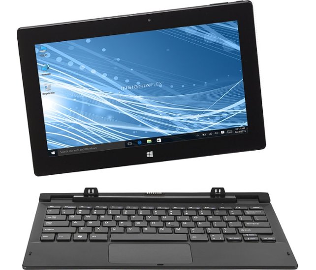 Insignia NS-P11W6100 Flex 11.6″ Tablet with 32GB, Keyboard