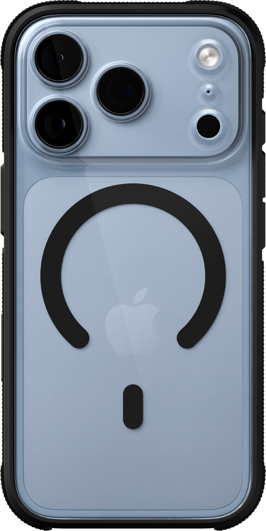 Alt View 3. dbrand - Ghost Case with MagSafe for Apple iPhone 18 Pro / iPhone 17 Pro - Black.