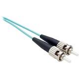 Alt View Standard 20. Oncore Power - Fiber Optic Duplex Cable - Aqua.