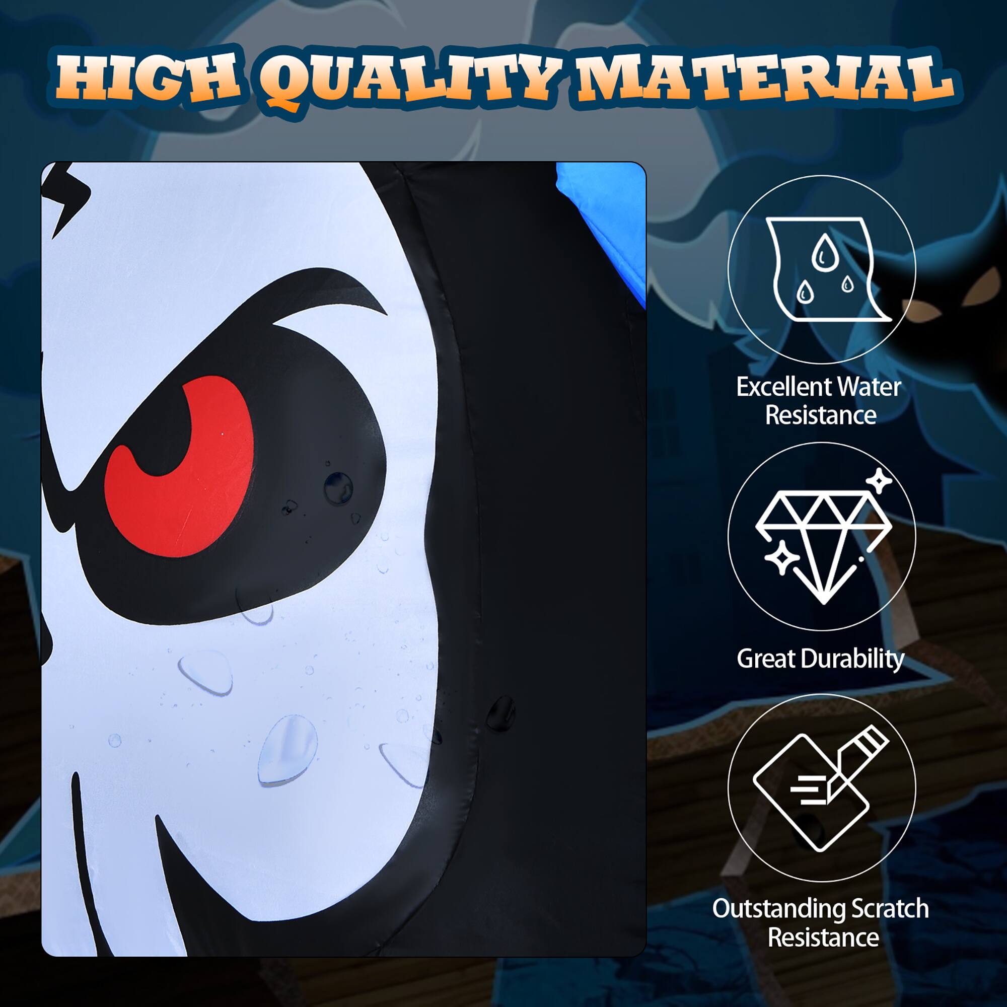 HIGH QUALITY MATERIAL

- Excellent Water Resistance
- Great Durability
- Outstanding Scratch Resistance