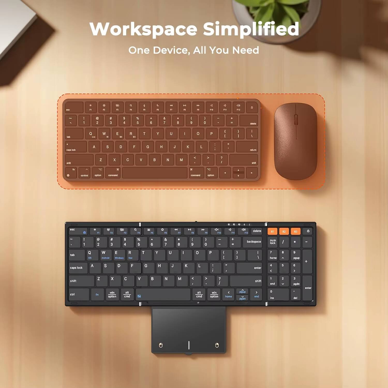 Workspace Simplified  
One Device, All You Need