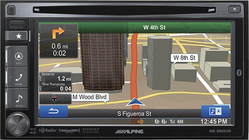  Alpine - 6.1&quot; - Built-In GPS - CD/DVD - Bluetooth-Ready - In-Dash Deck