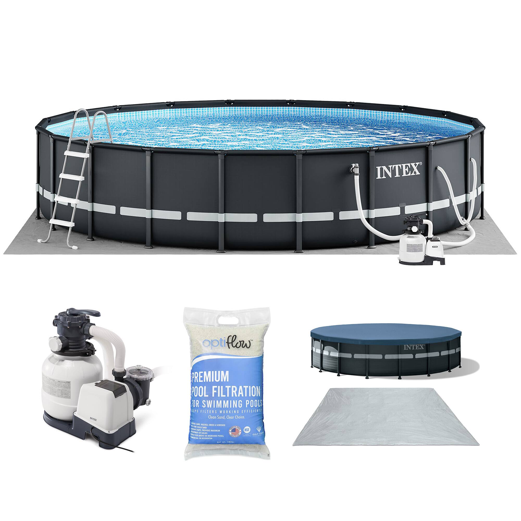 INTEX Opti Flow INTEX Premium Pool Filtration for Swimming Pools  
DISTINGUISHED...  
I...  
EFFICIENT  
Chon Sand - Choice